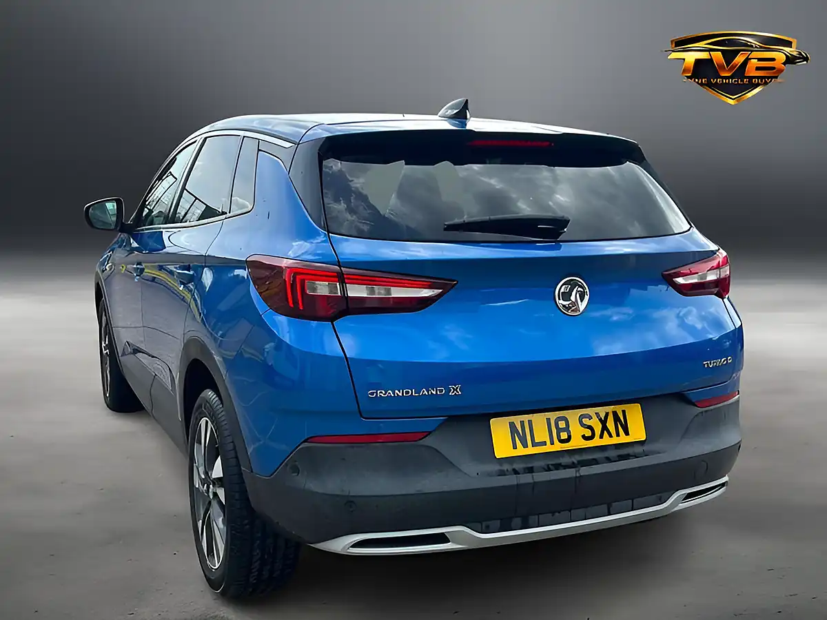 Used 2018 Vauxhall Grandland X Sport Nav Topaz Blue - Interior and Exterior details 10