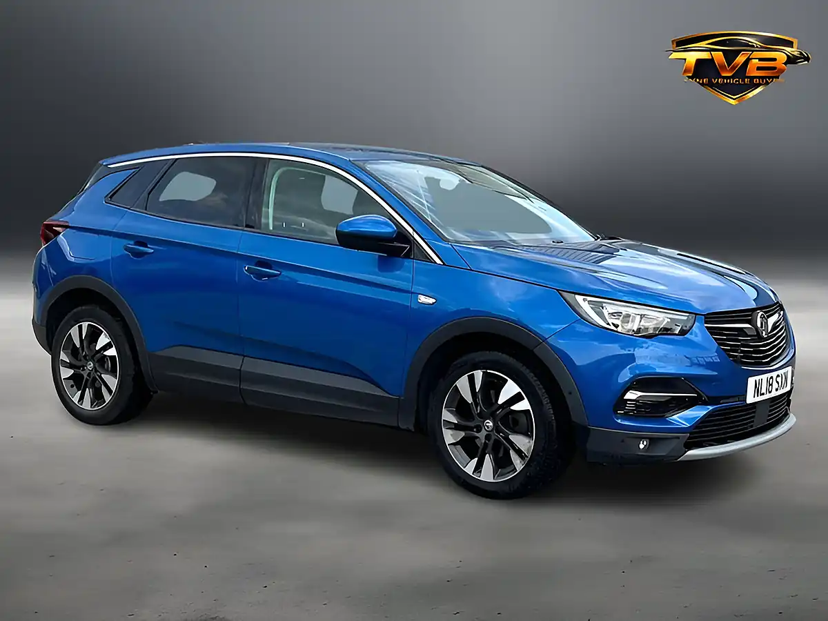 Used 2018 Vauxhall Grandland X Sport Nav Topaz Blue - Interior and Exterior details 2