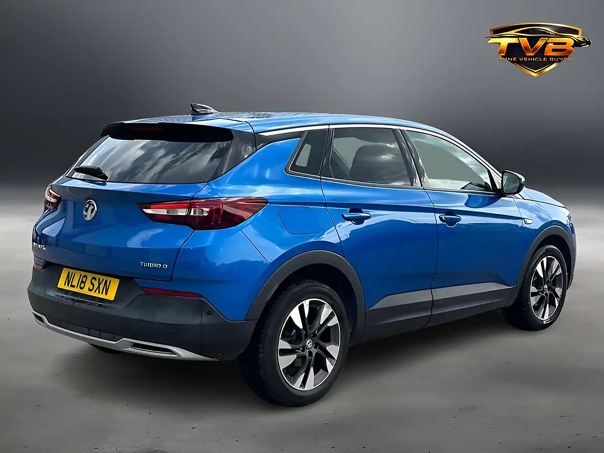 Used 2018 Vauxhall Grandland X Sport Nav Topaz Blue - Interior and Exterior details 5