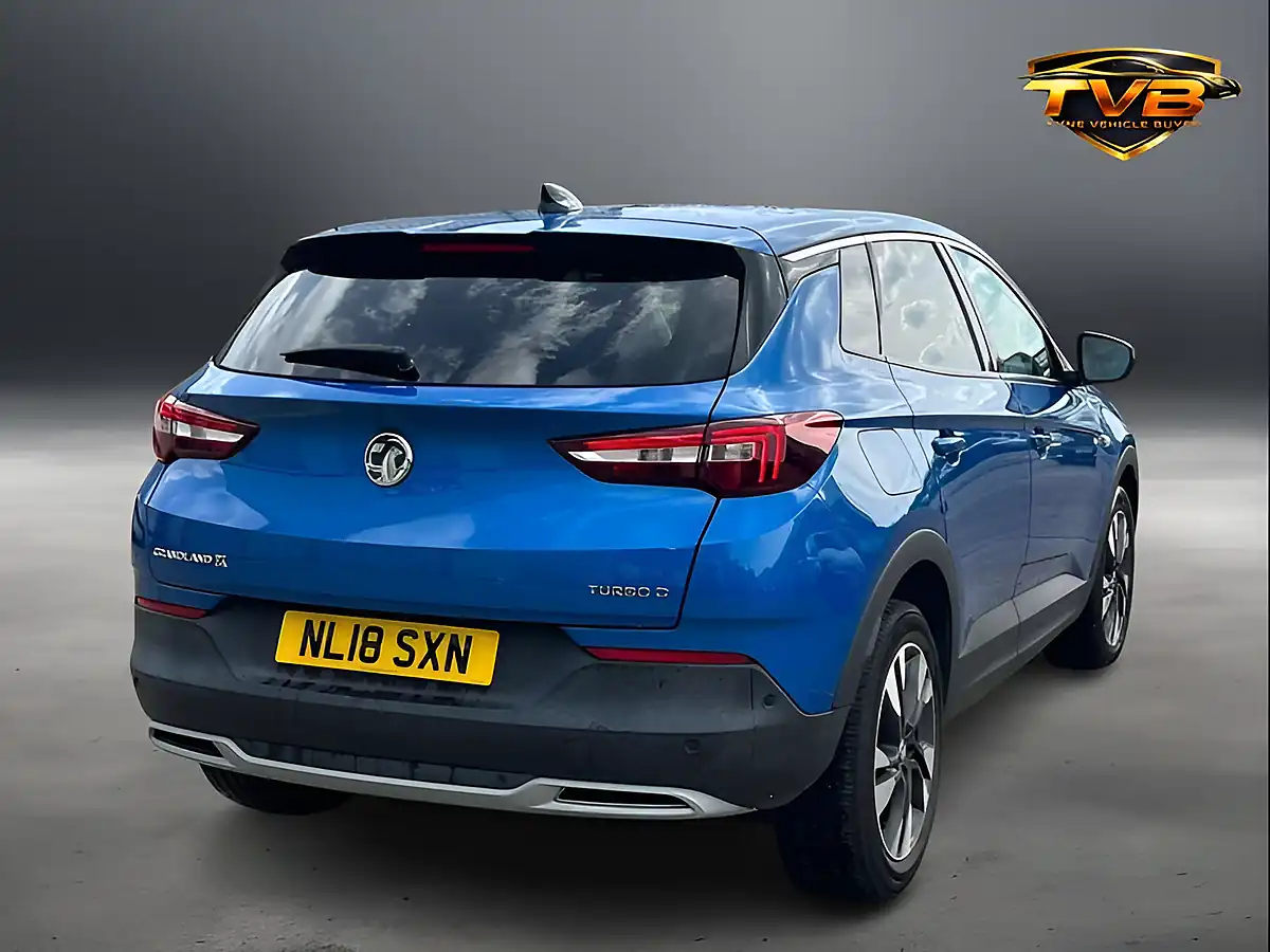 Used 2018 Vauxhall Grandland X Sport Nav Topaz Blue - Interior and Exterior details 7
