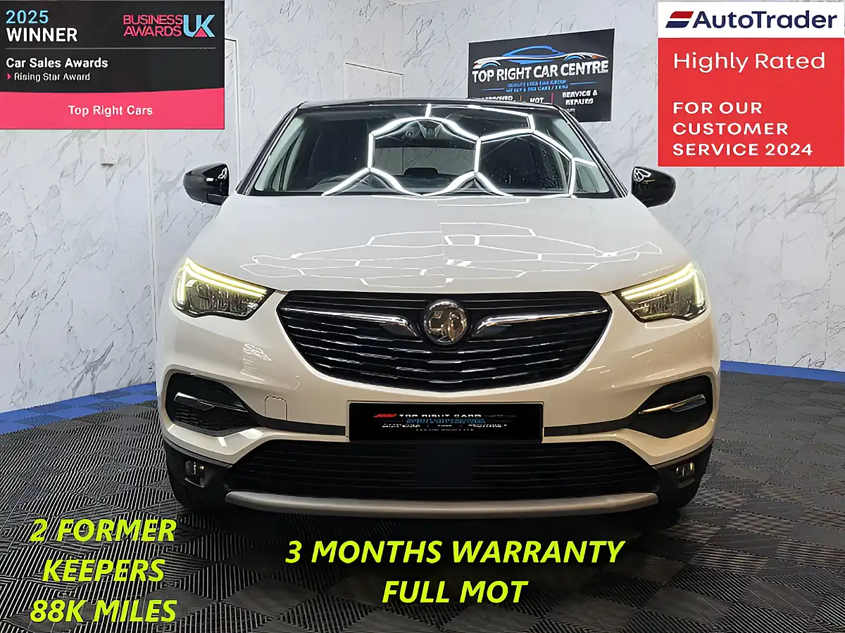 Used 2018 Vauxhall Grandland X Sport Nav White - Interior and Exterior details 2