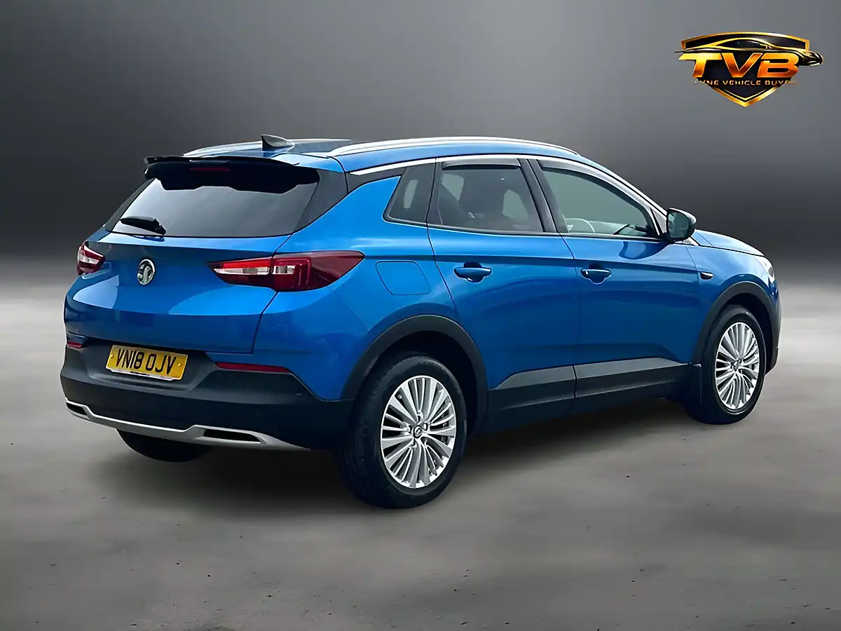 Used 2018 Vauxhall Grandland X Tech Line Nav Topaz Blue - Interior and Exterior details 10