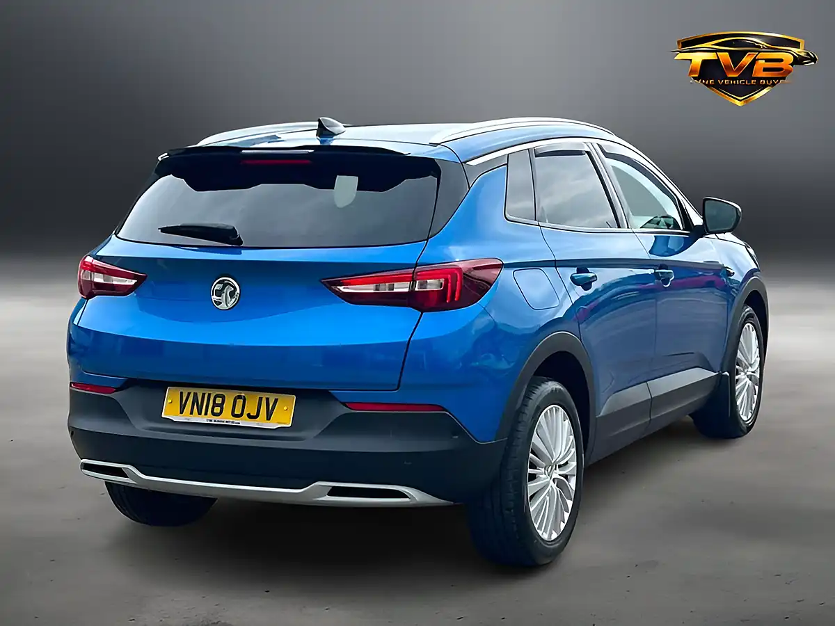 Used 2018 Vauxhall Grandland X Tech Line Nav Topaz Blue - Interior and Exterior details 12