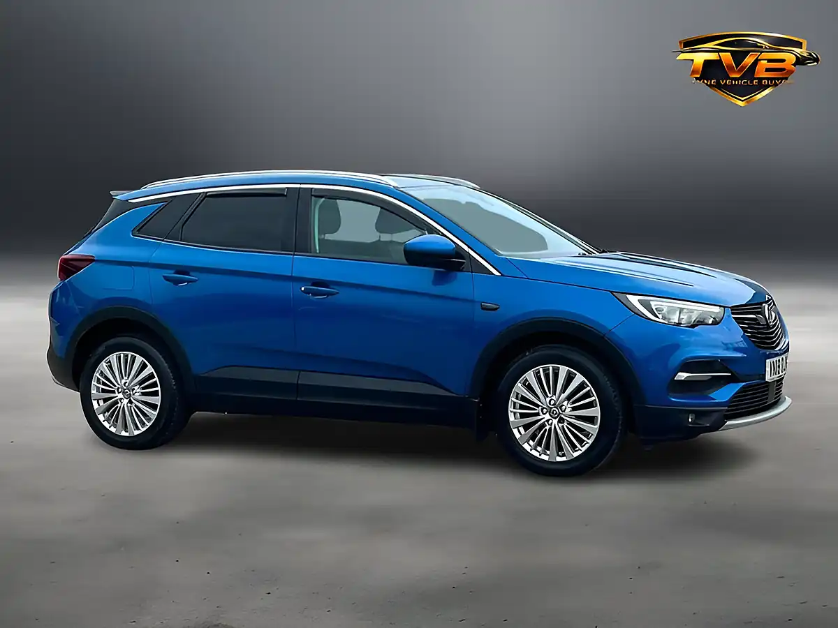 Used 2018 Vauxhall Grandland X Tech Line Nav Topaz Blue - Interior and Exterior details 4