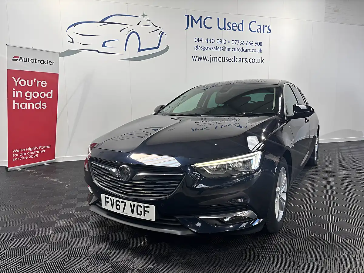 Used 2018 Vauxhall Insignia Sri Nav Dark Moon Blue - Front View