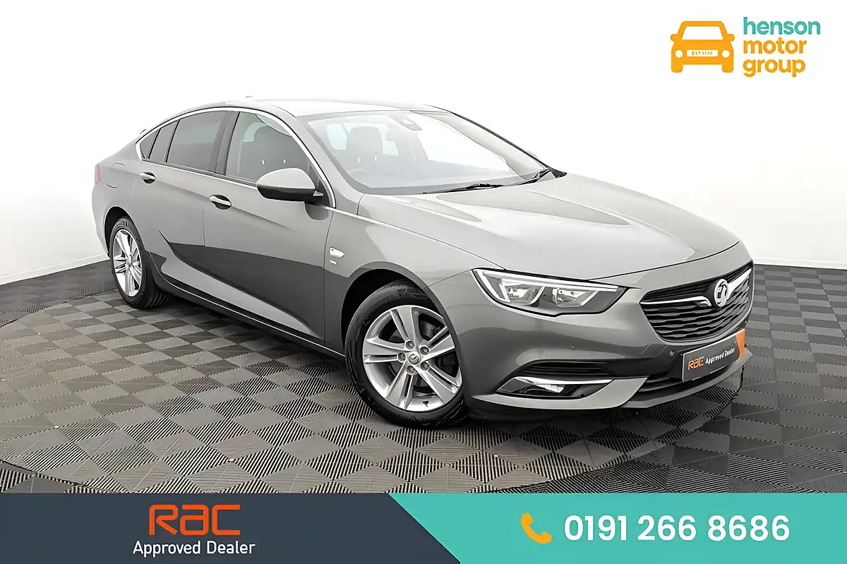 Used 2018 Vauxhall Insignia Sri Nav Grand Sport Grey - Front View