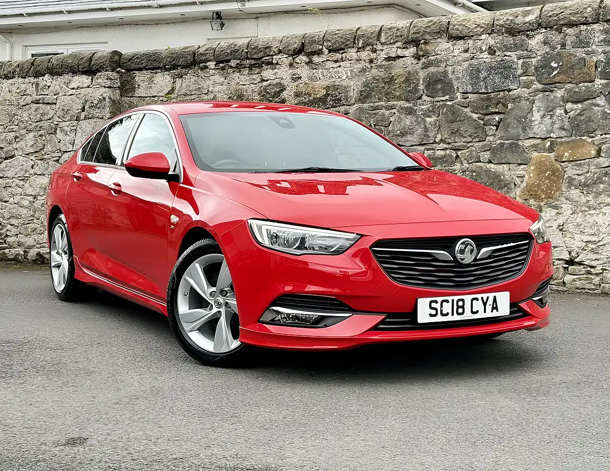Used 2018 Vauxhall Insignia Sri Vx Line Nav Grand Sport Red - Front View