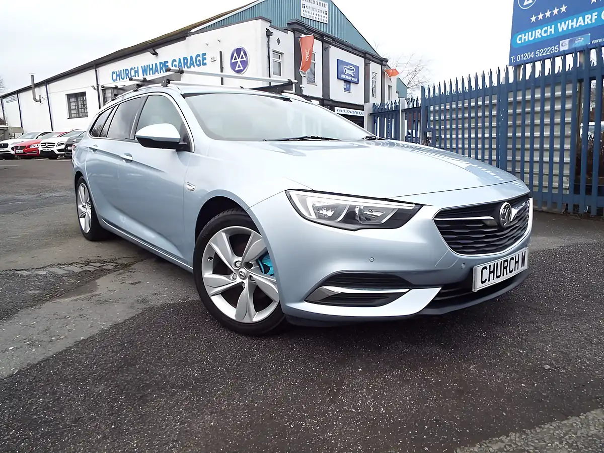 Used 2018 Vauxhall Insignia Tech Line Nav Silver - Front View