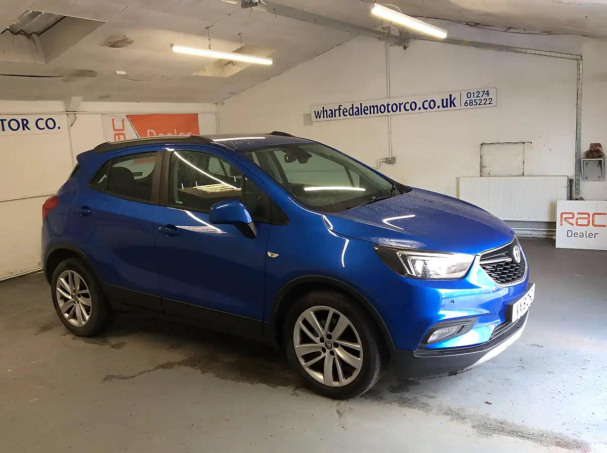 Used 2018 Vauxhall Mokka X Active Blue - Front View