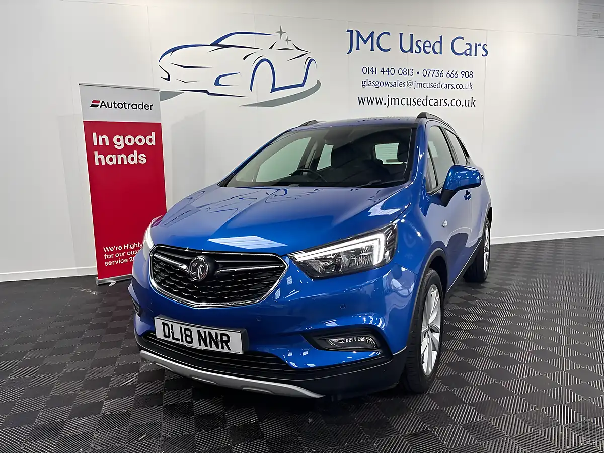 Used 2018 Vauxhall Mokka X Active Blue - Front View