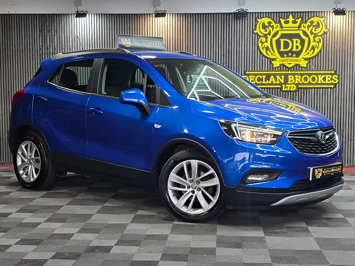 Used 2018 Vauxhall Mokka X Active Blue - Front View