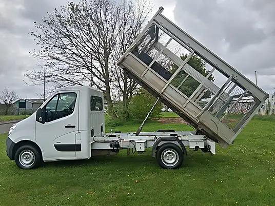 2018 Vauxhall Movano 2.3 CDTi 3500 Caged Tipper