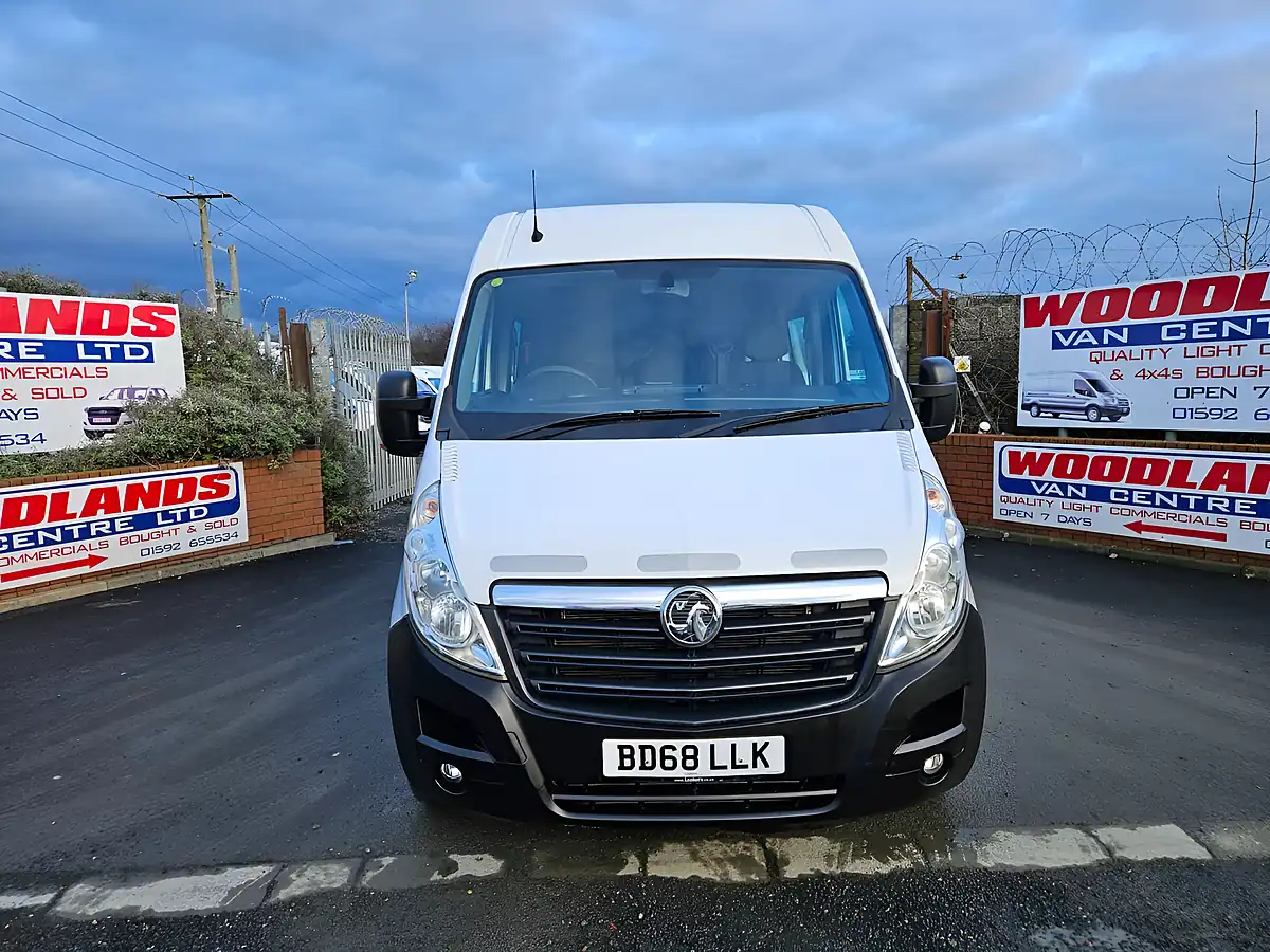 Used 2018 Vauxhall Movano 3500 Panel Van L2 H2 White - Interior and Exterior details 3