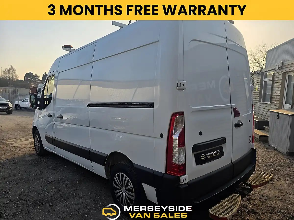 Used 2018 Vauxhall Movano 3500 Panel Van L2 H2 White - Interior and Exterior details 3