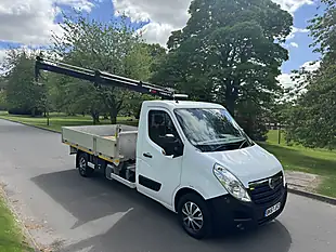 Used 2018 Vauxhall Movano Chassis Cab White - Interior and Exterior details 3