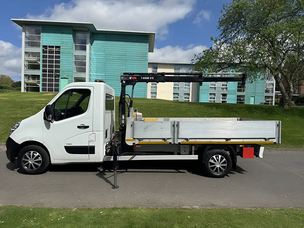 Used 2018 Vauxhall Movano Chassis Cab White - Interior and Exterior details 5