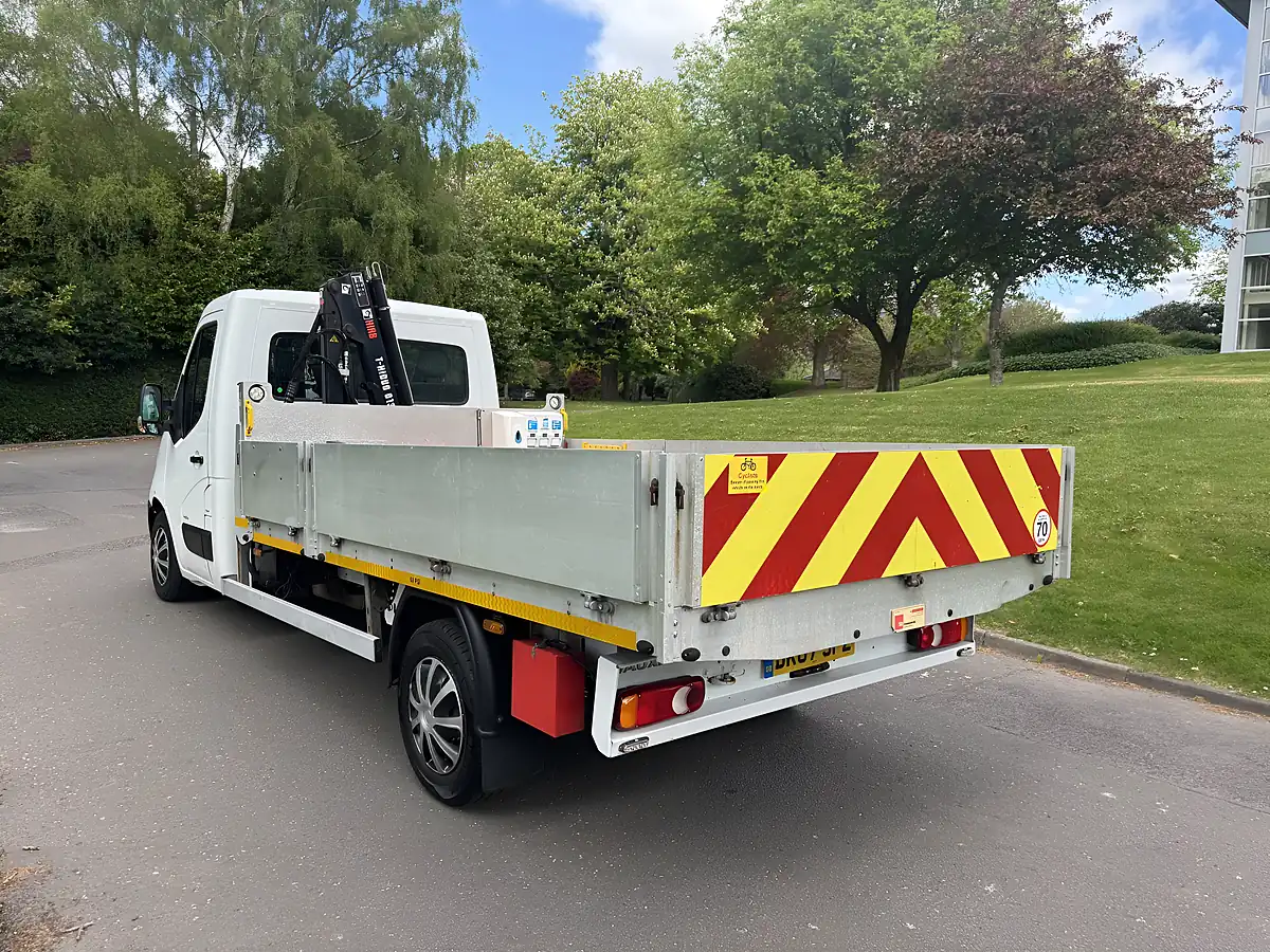 Used 2018 Vauxhall Movano Chassis Cab White - Interior and Exterior details 6