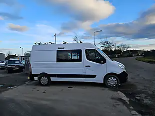Used 2018 Vauxhall Movano F3500 Mwb Mess Unit White - Interior and Exterior details 2