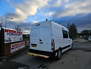Used 2018 Vauxhall Movano F3500 Mwb Mess Unit White - Interior and Exterior details 8