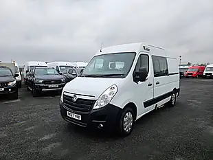 Used 2018 Vauxhall Movano F3500 Mwb Mess Unit White - Interior and Exterior details 4