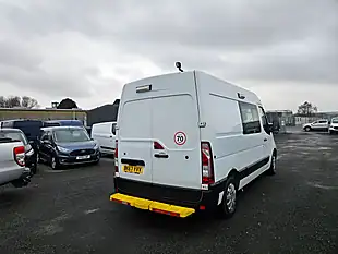 Used 2018 Vauxhall Movano F3500 Mwb Mess Unit White - Interior and Exterior details 8