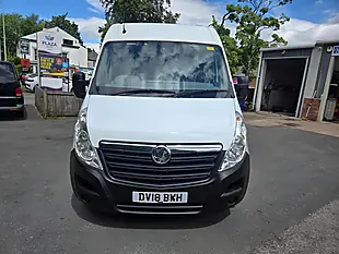 Used 2018 Vauxhall Movano H2 Van White - Interior and Exterior details 2