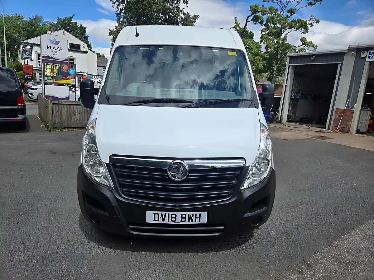 Used 2018 Vauxhall Movano H2 Van White - Interior and Exterior details 2