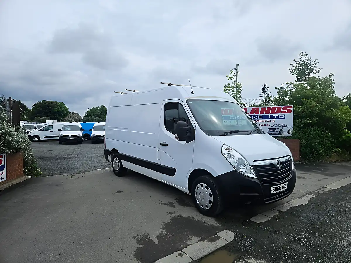 Used 2018 Vauxhall Movano L2H2 F3500 White - Front View