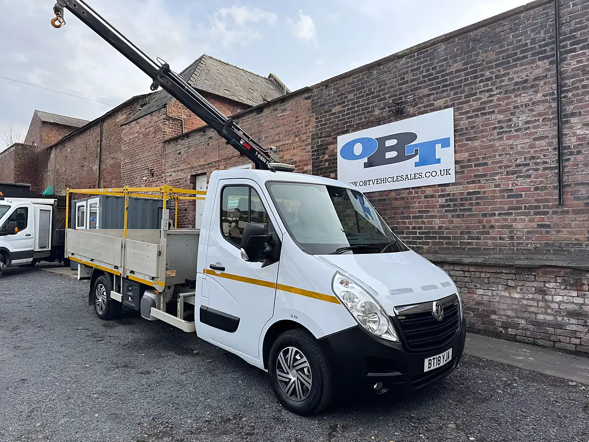Used 2018 Vauxhall Movano L3H1 R3500 White - Front View