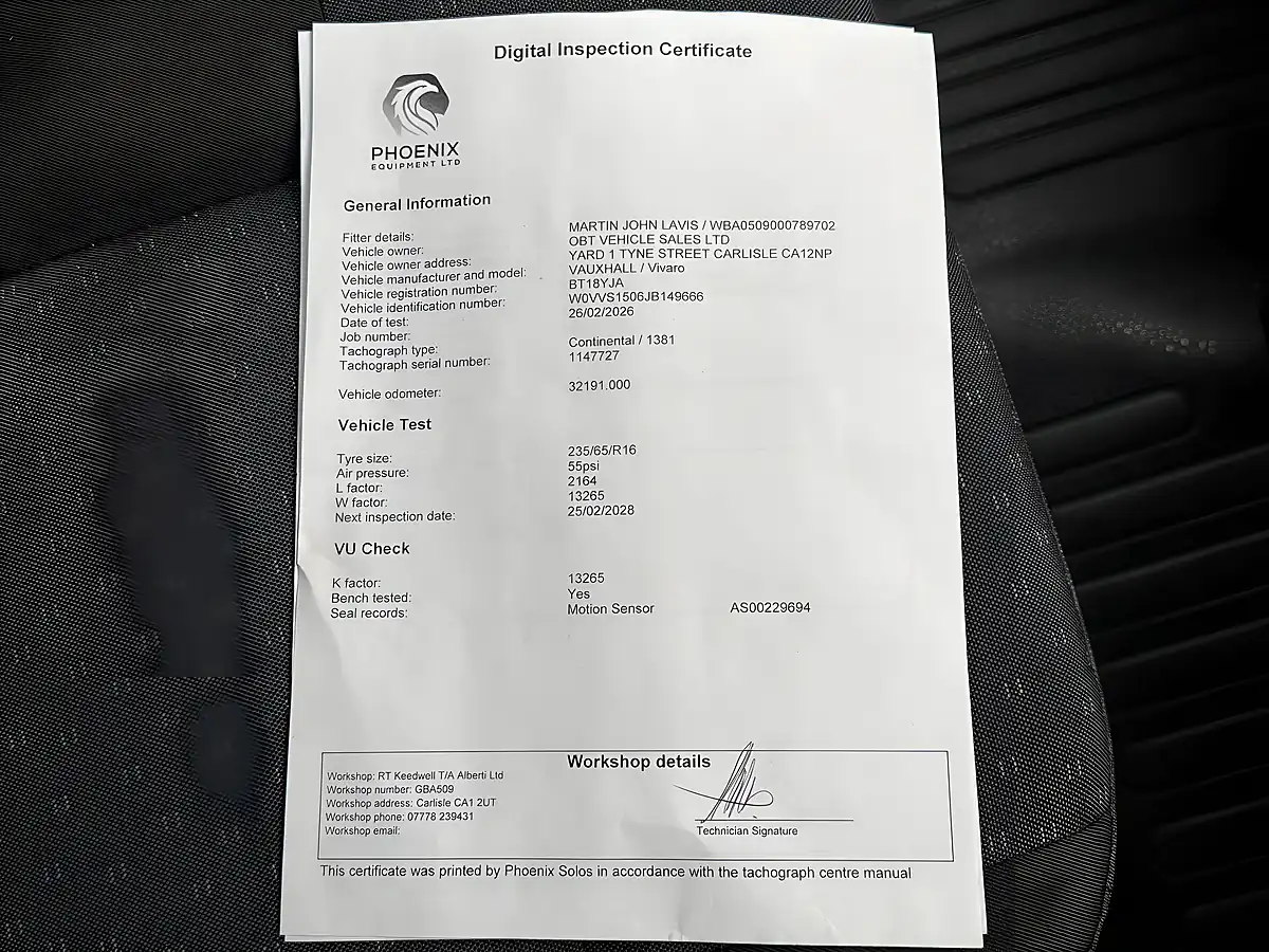 Used 2018 Vauxhall Movano L3H1 R3500 White - Interior and Exterior details 18