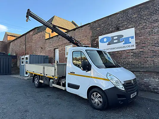 2018 Vauxhall Movano L3H1 R3500 CDTi Hiab