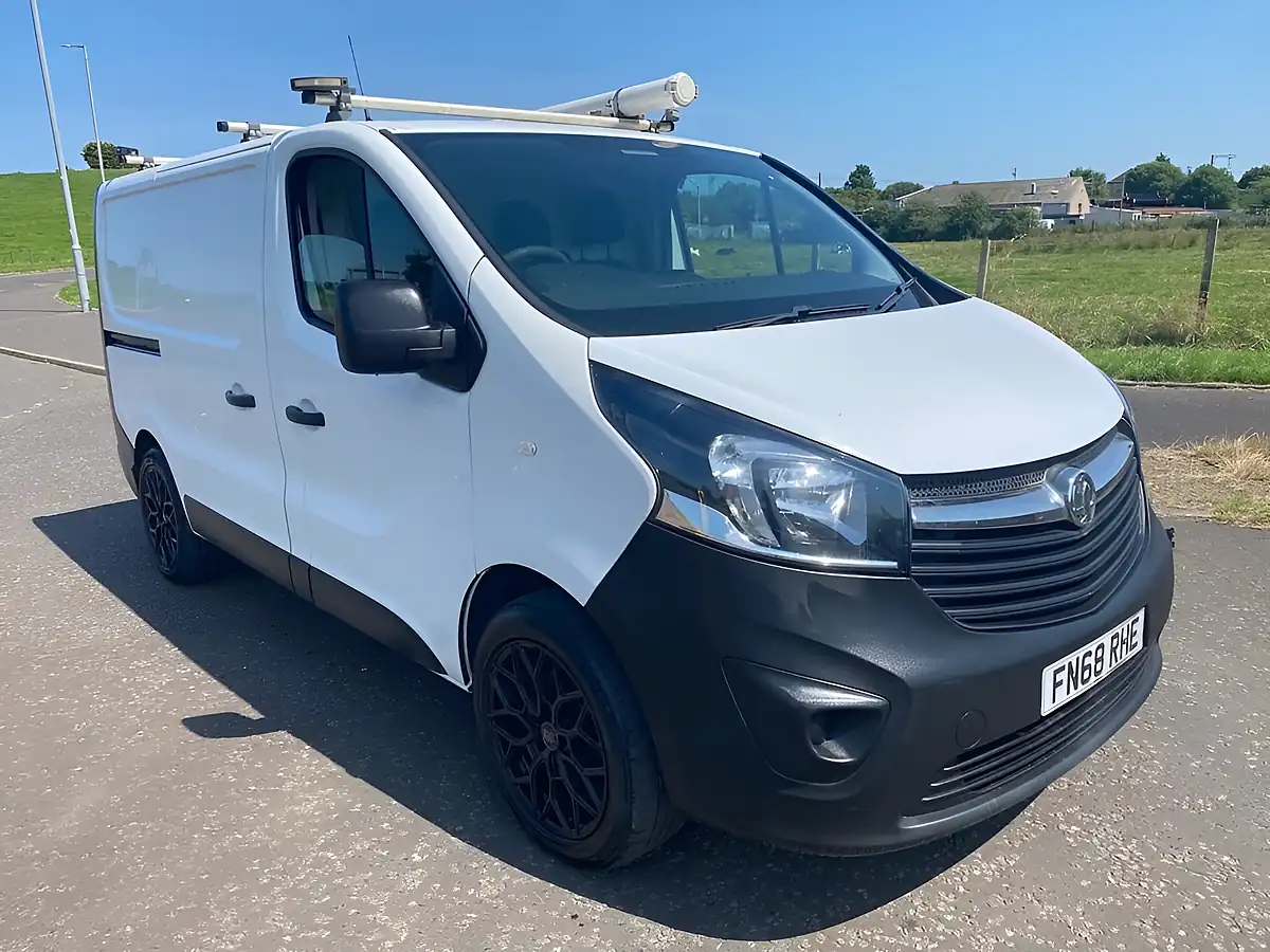 Used 2018 Vauxhall Vivaro 2900 No Vat Van White - Front View