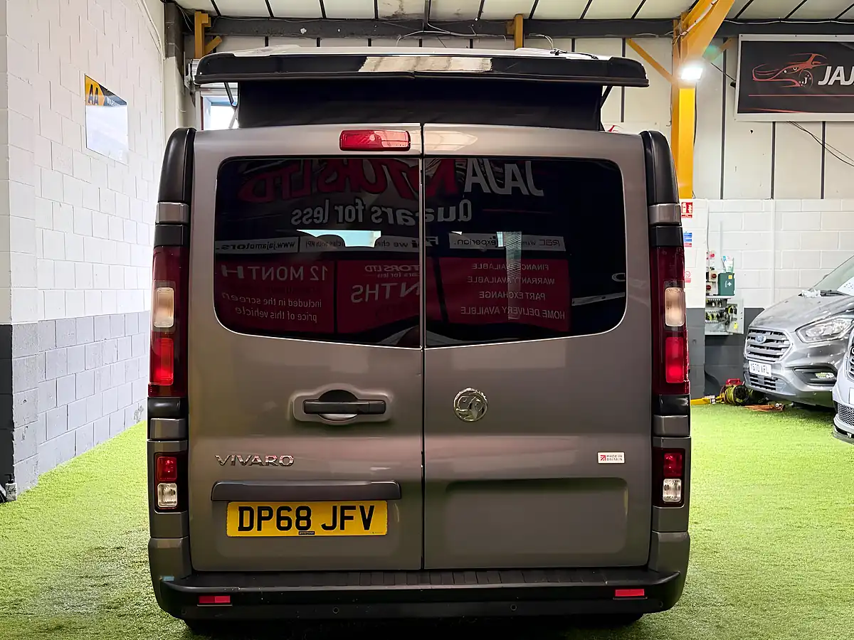 Used 2018 Vauxhall Vivaro Campervan Grey - Interior and Exterior details 9