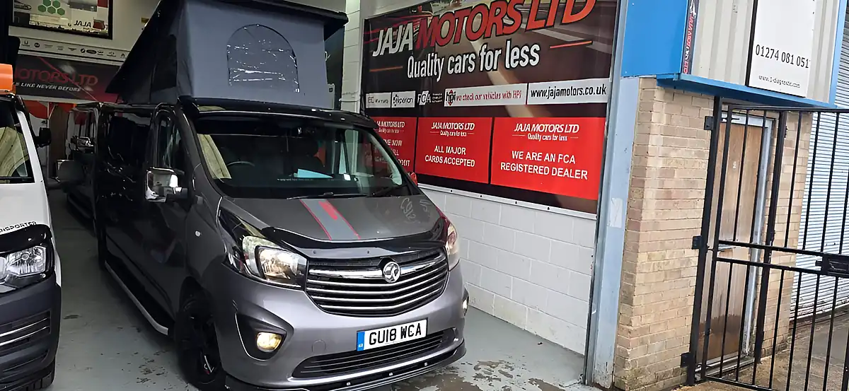 Used 2018 Vauxhall Vivaro Campervan Other - Front View