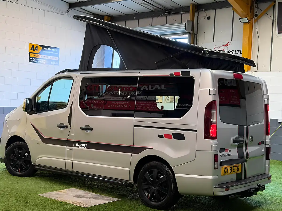 Used 2018 Vauxhall Vivaro Campervan Silver - Interior and Exterior details 10