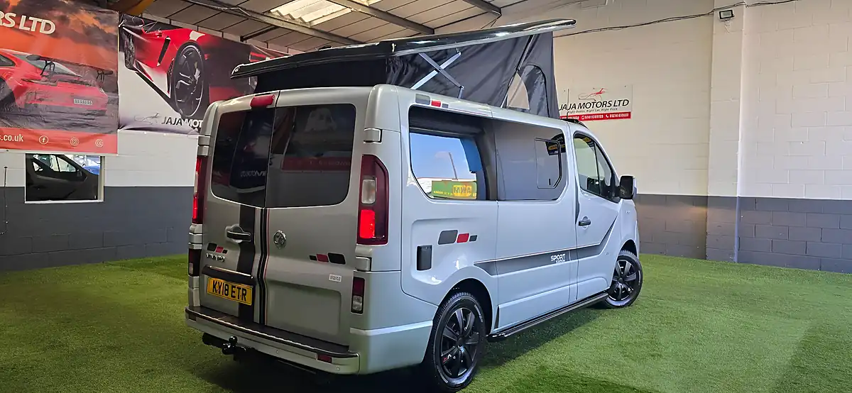 Used 2018 Vauxhall Vivaro Campervan Silver - Interior and Exterior details 12