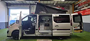 Used 2018 Vauxhall Vivaro Campervan Silver - Interior and Exterior details 4