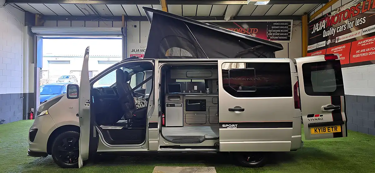 Used 2018 Vauxhall Vivaro Campervan Silver - Interior and Exterior details 4