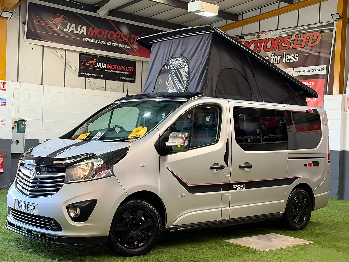Used 2018 Vauxhall Vivaro Campervan Silver - Interior and Exterior details 8
