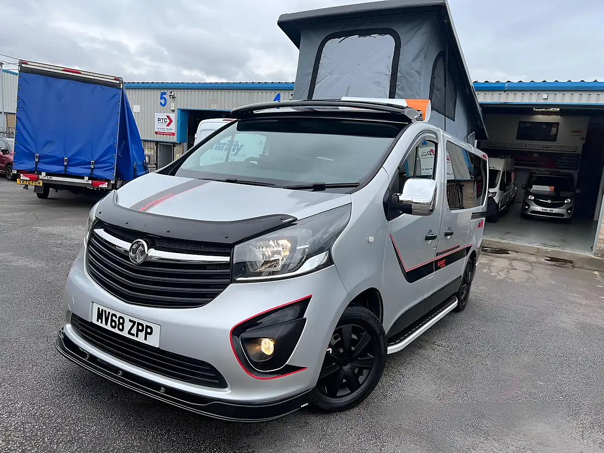 Used 2018 Vauxhall Vivaro Campervan Silver - Interior and Exterior details 4