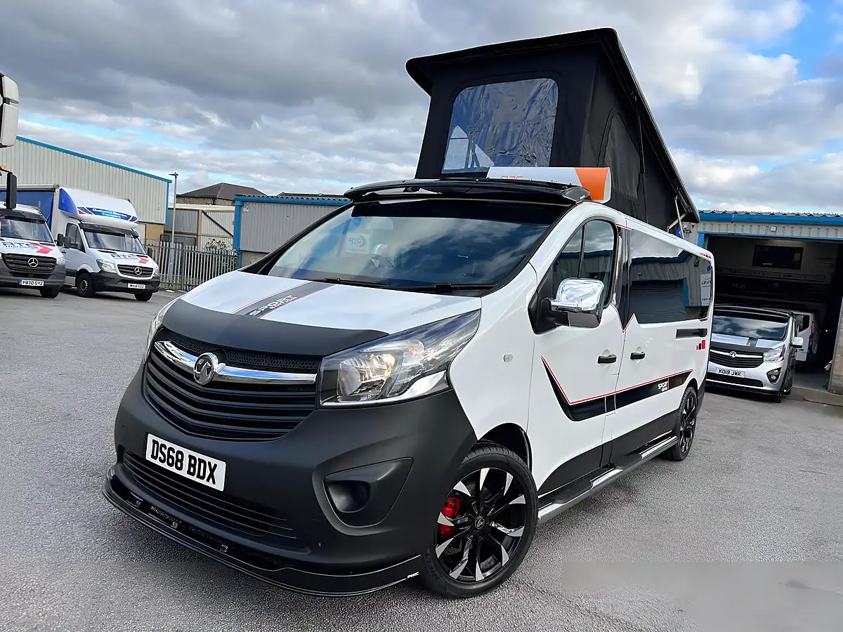 Used 2018 Vauxhall Vivaro Campervan White - Front View