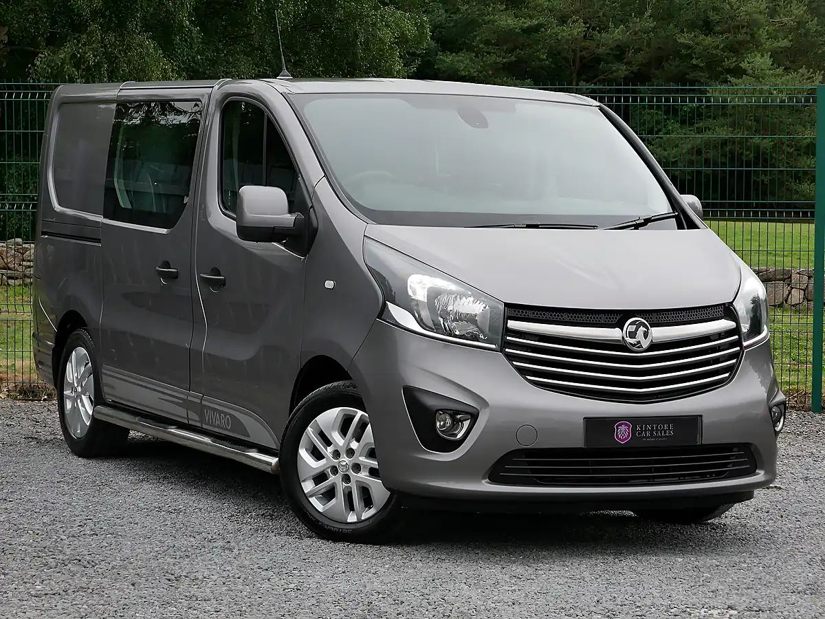 Used 2018 Vauxhall Vivaro Limited Edition Nav Iron Grey - Front View