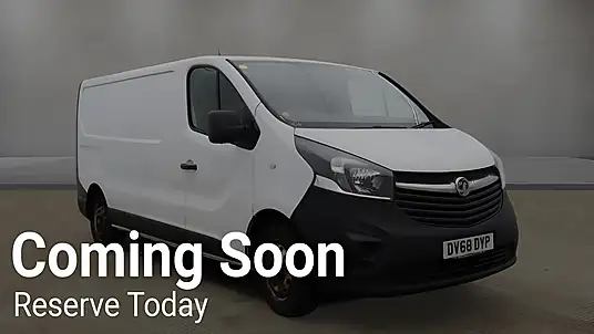 2018 Vauxhall Vivaro 1.6 CDTi LWB