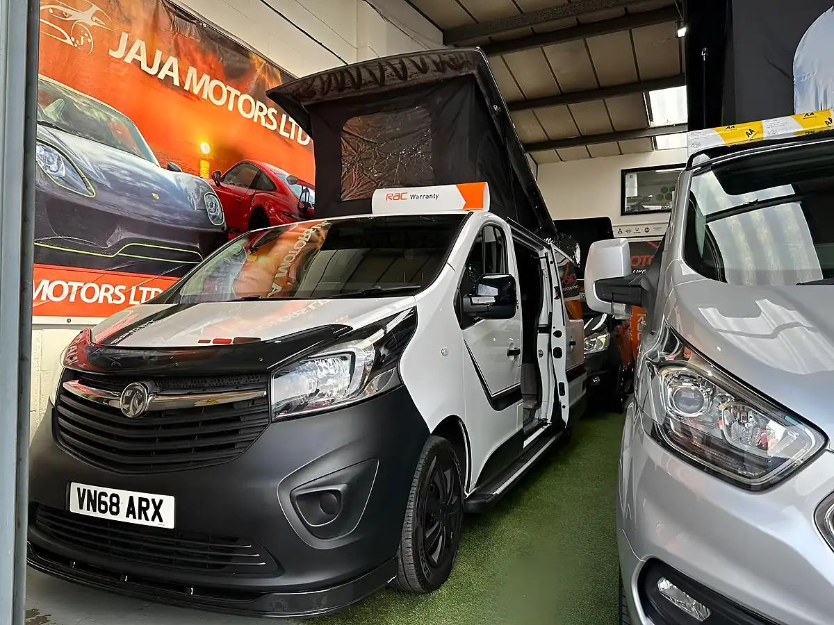 Used 2018 Vauxhall Vivaro Motorhome Other - Front View