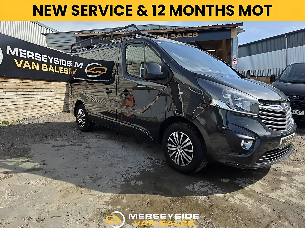 Used 2018 Vauxhall Vivaro Sportive Black - Front View