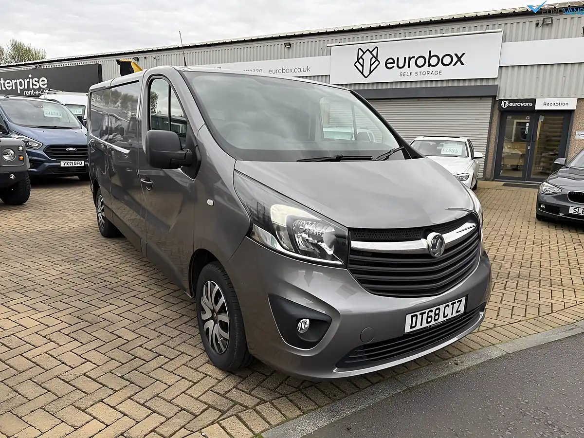 Used 2018 Vauxhall Vivaro Sportive Grey - Front View