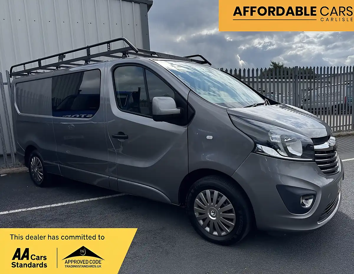 Used 2018 Vauxhall Vivaro Sportive Grey - Front View