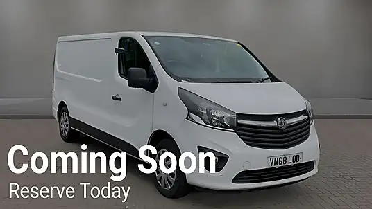 2018 Vauxhall Vivaro Sportive 1.6 CDTi LWB