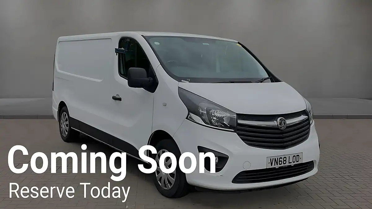 Used 2018 Vauxhall Vivaro Sportive Nav Lwb White - Front View
