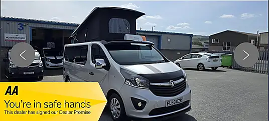 2018 Vauxhall Vivaro Sportive 1.6 CDTi